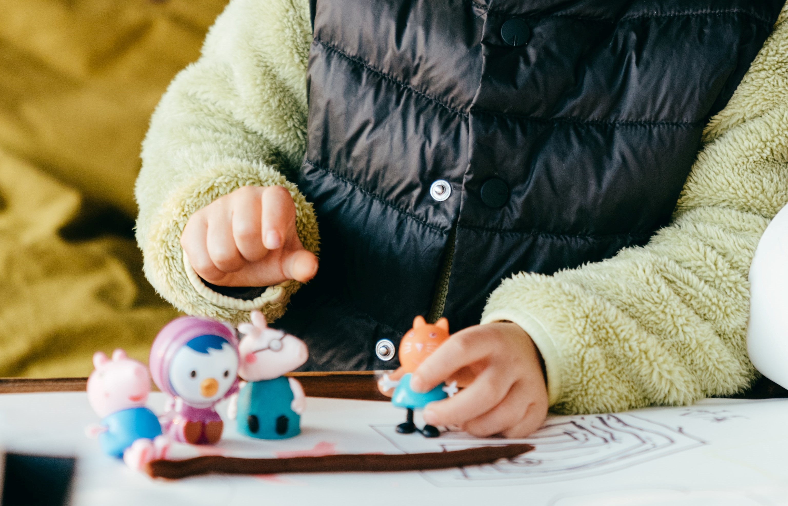 Child's hands